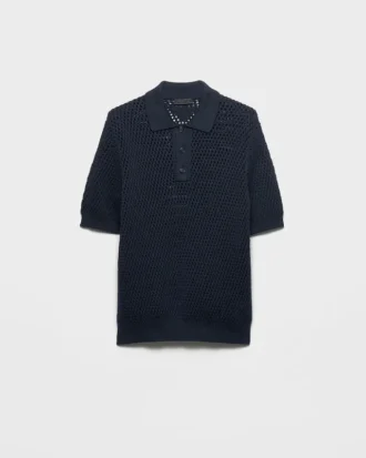 Polo de lino y algodón