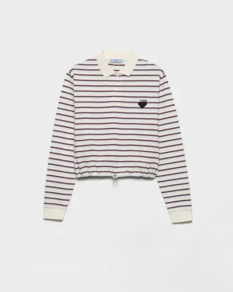 Polo de piqué a rayas
