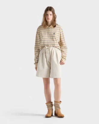 Polo de piqué a rayas