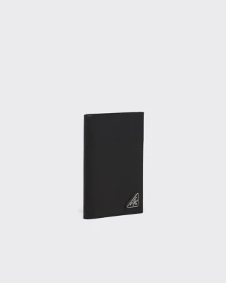Portapasaportes de piel Saffiano Portapasaportes de piel Saffiano