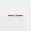 Pulsera Couleur Vivante – Oro rosa con morganita y citrino