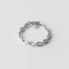 Pulsera de cadena de plata Pulsera de cadena de plata