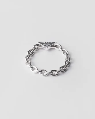 Pulsera de cadena de plata Pulsera de cadena de plata
