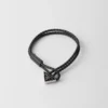 Pulsera de piel napa trenzada