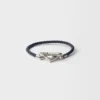 Pulsera de piel napa trenzada