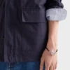 Pulsera de piel napa trenzada Pulsera de piel napa trenzada