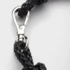 Pulsera de piel napa trenzada Pulsera de piel napa trenzada