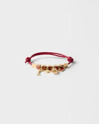 Pulsera de piel napa y metal