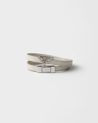 Pulsera de piel Saffiano