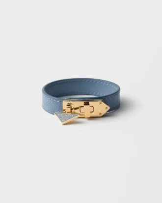 Pulsera de piel Saffiano