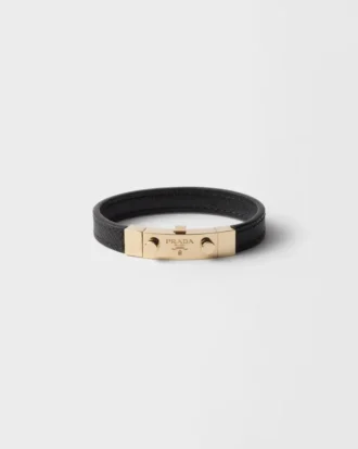 Pulsera de piel Saffiano