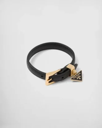 Pulsera de piel Saffiano