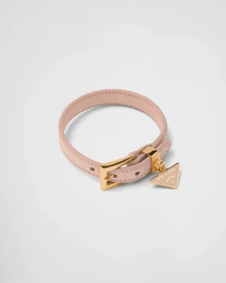 Pulsera de piel Saffiano