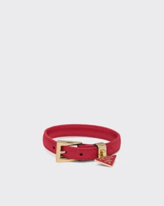 Pulsera de piel Saffiano