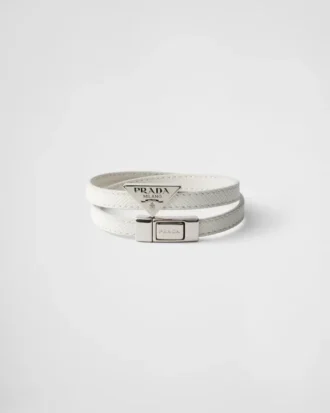 Pulsera de piel Saffiano