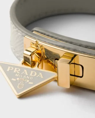 Pulsera de piel Saffiano