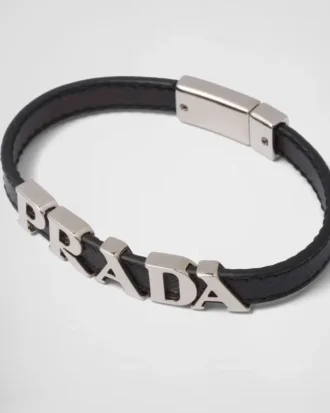 Pulsera de piel Saffiano