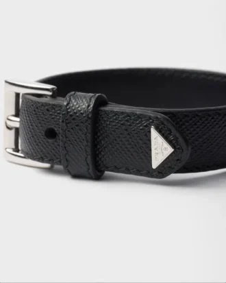 Pulsera de piel Saffiano