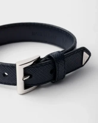 Pulsera de piel Saffiano