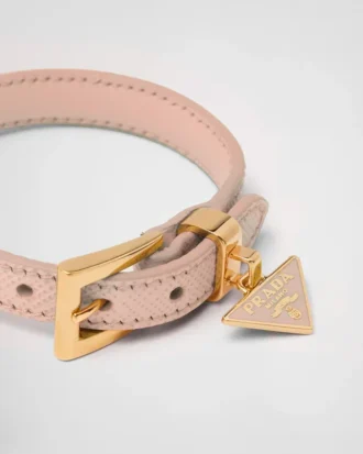 Pulsera de piel Saffiano