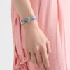 Pulsera de piel Saffiano Pulsera de piel Saffiano