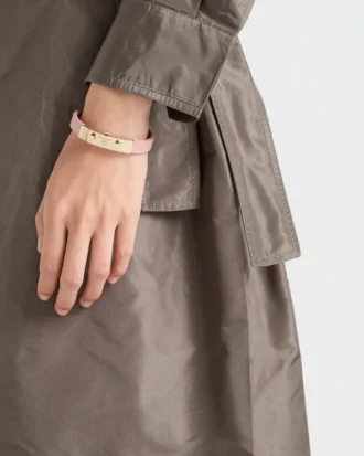 Pulsera de piel Saffiano