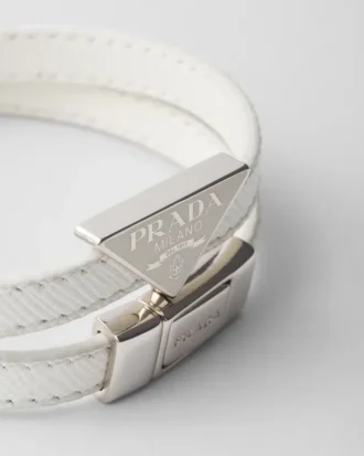 Pulsera de piel Saffiano