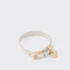 Pulsera de piel Saffiano Pulsera de piel Saffiano