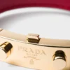 Pulsera de piel Saffiano Pulsera de piel Saffiano