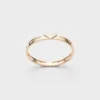 Pulsera rígida con aberturas Eternal Gold en oro amarillo