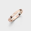 Pulsera rígida con aberturas Eternal Gold en oro rosa