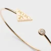 Pulsera rígida Eternal Gold en oro amarillo con diamantes Pulsera rígida Eternal Gold en oro amarillo con diamantes