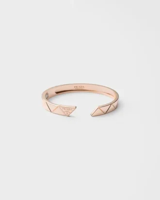 Pulsera rígida Eternal Gold en oro rosa