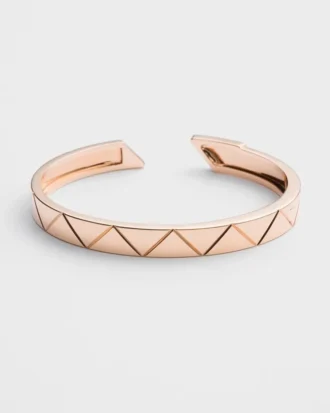 Pulsera rígida Eternal Gold en oro rosa