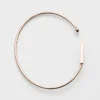 Pulsera rígida Eternal Gold en oro rosa con diamantes Pulsera rígida Eternal Gold en oro rosa con diamantes
