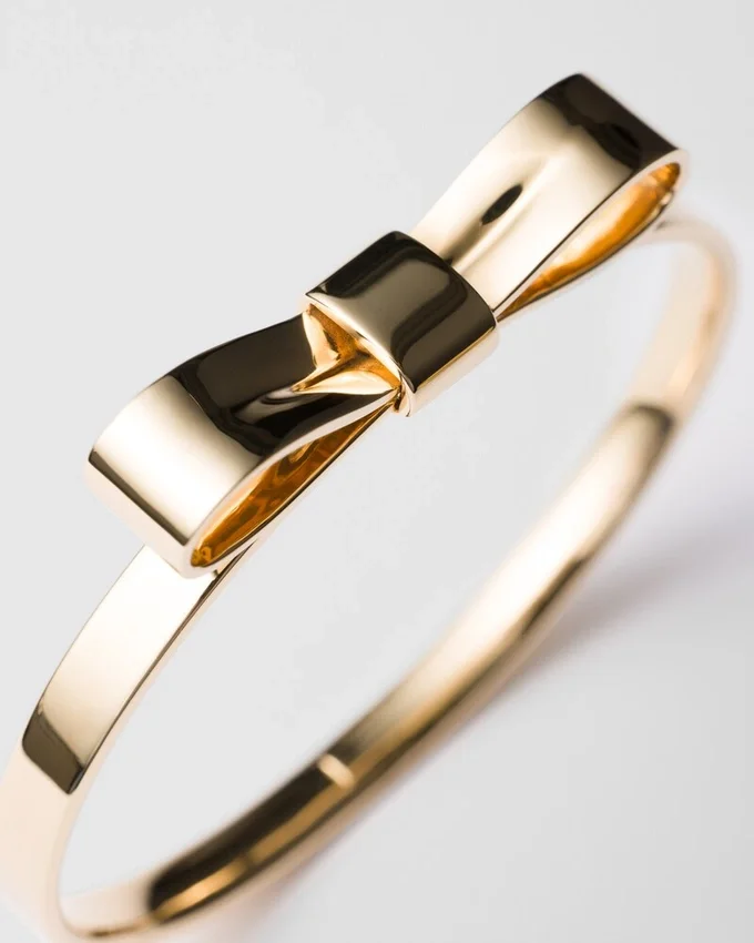 Pulsera tipo esclava Eternal Gold Bow – Oro amarillo Pulsera tipo esclava Eternal Gold Bow – Oro amarillo