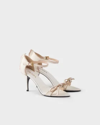Sandalias con lazo de piel Sandalias con lazo de piel