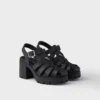 Sandalias con plataforma de goma Sandalias con plataforma de goma