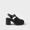 Sandalias con plataforma de goma Sandalias con plataforma de goma