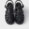 Sandalias con plataforma de goma Sandalias con plataforma de goma
