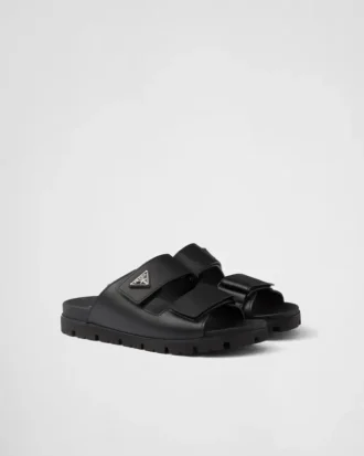 Chanclas de correa de piel