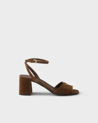 Sandalias de ante