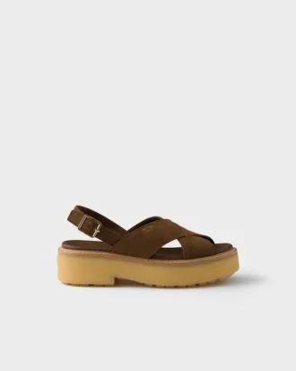 Sandalias de ante