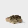 Sandalias de ante con tiras Sandalias de ante con tiras