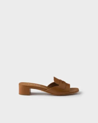 Sandalias de cuero