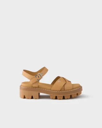 Sandalias de cuero