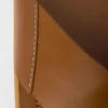 Sandalias de cuero con diseño entrecruzado Sandalias de cuero con diseño entrecruzado