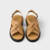 Sandalias de cuero envejecido Sandalias de cuero envejecido