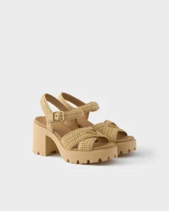 Sandalias de ganchillo