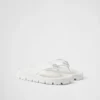 Sandalias de goma con tiras Sandalias de goma con tiras